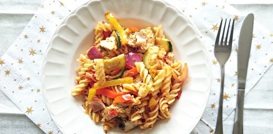 Italiaanse pastasalade