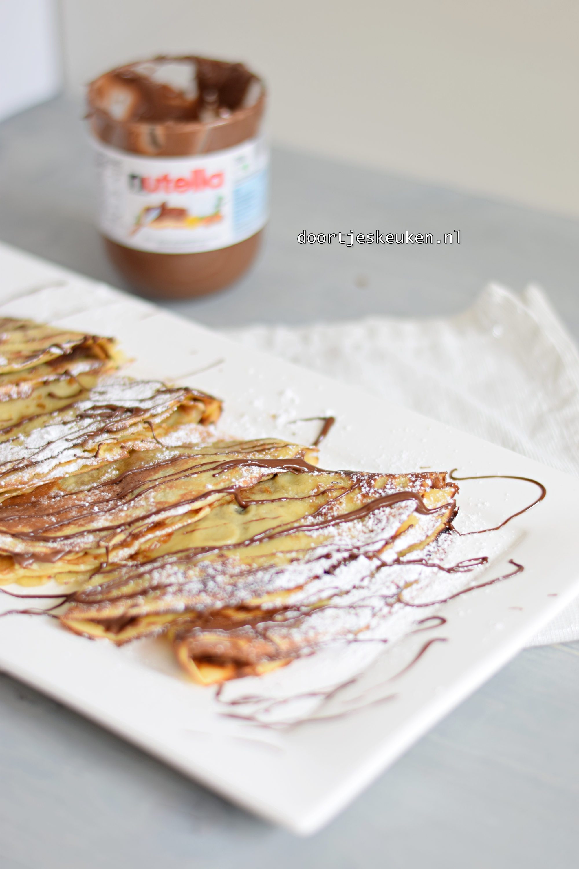 Nutella crepes Nutella crepes