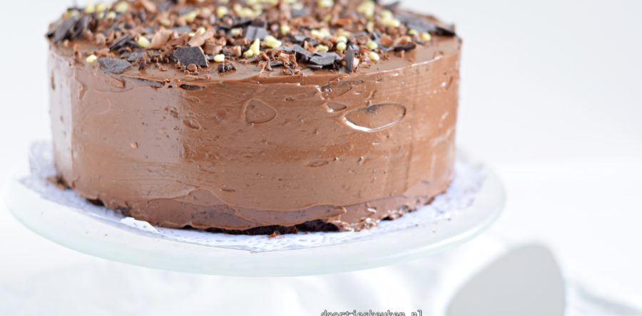 Chocoladetaartje met karnemelk