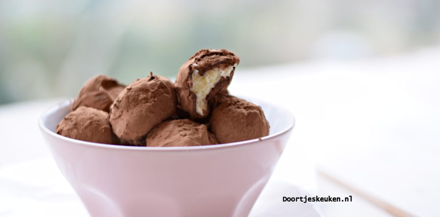 Slagroomtruffels