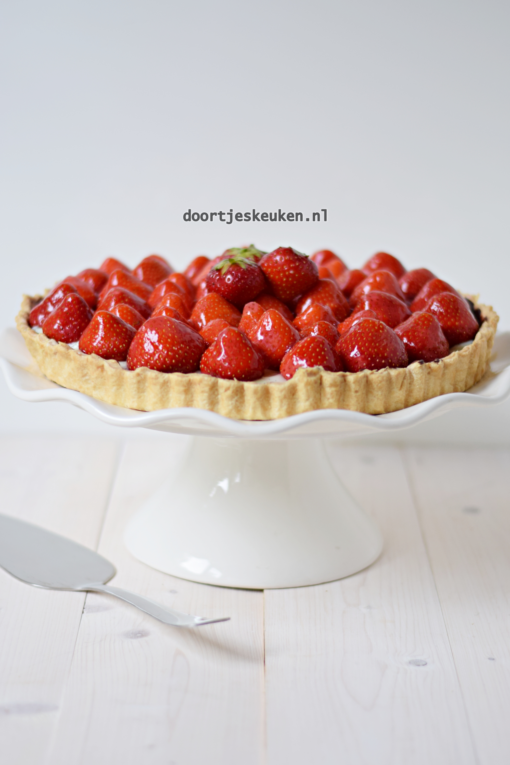 snelle aardbeientaart snelle aardbeientaart