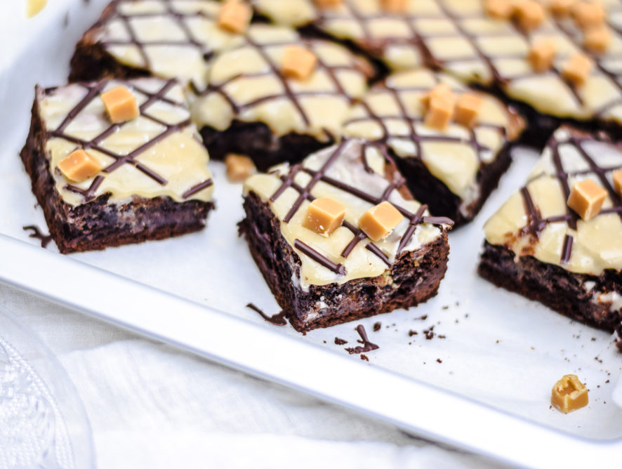 Karamelbrownies