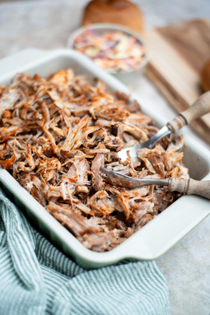 Pulled pork uit de slowcooker