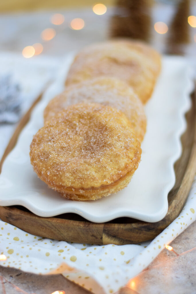 Appelbeignets met bladerdeeg