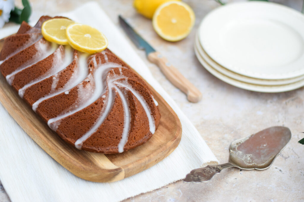 Citroencake met yoghurt