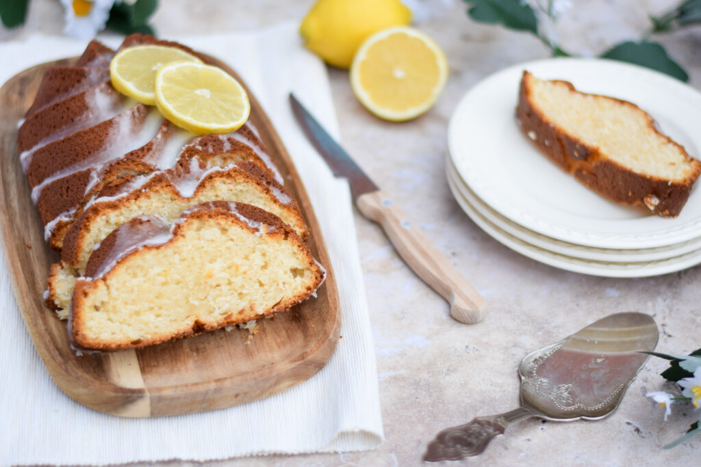 Citroencake met yoghurt