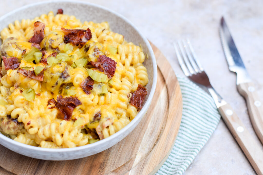 Cheeseburger pasta