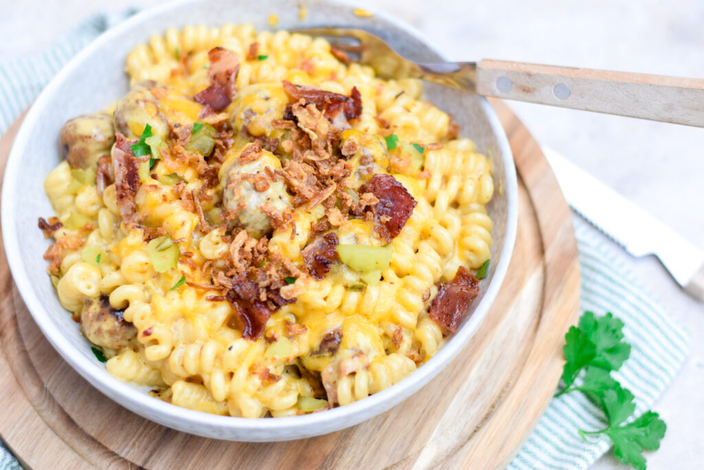 Cheeseburger pasta