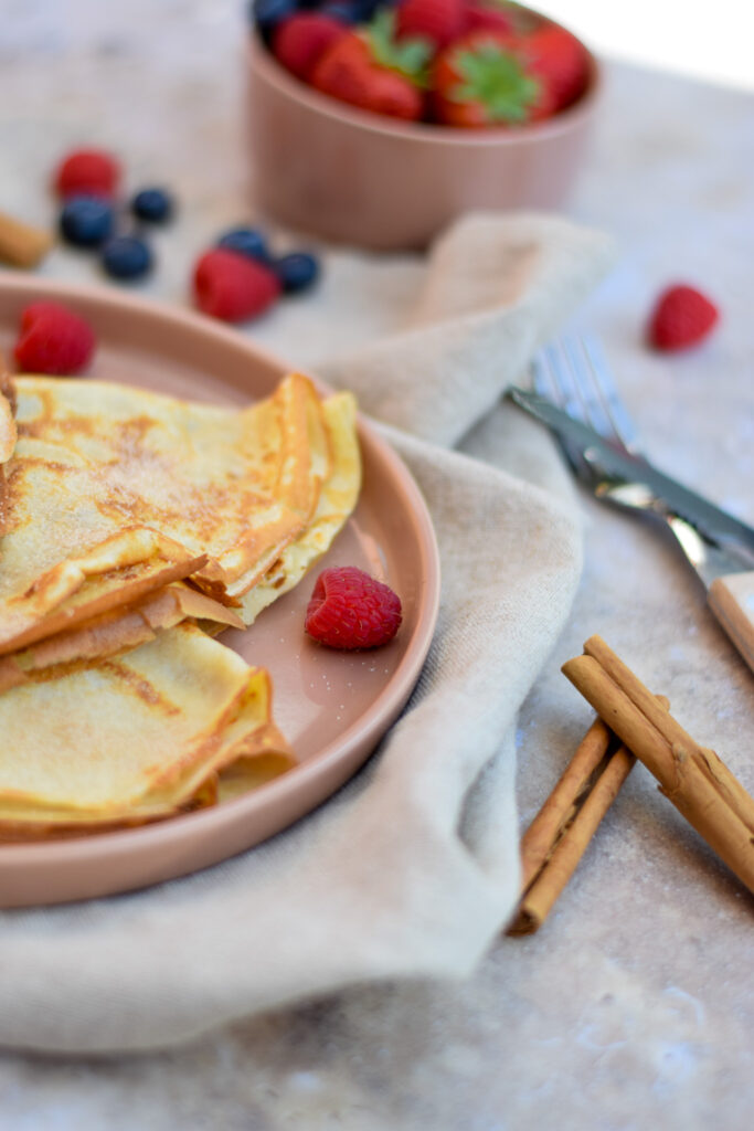 Crêpes met kaneelsuiker