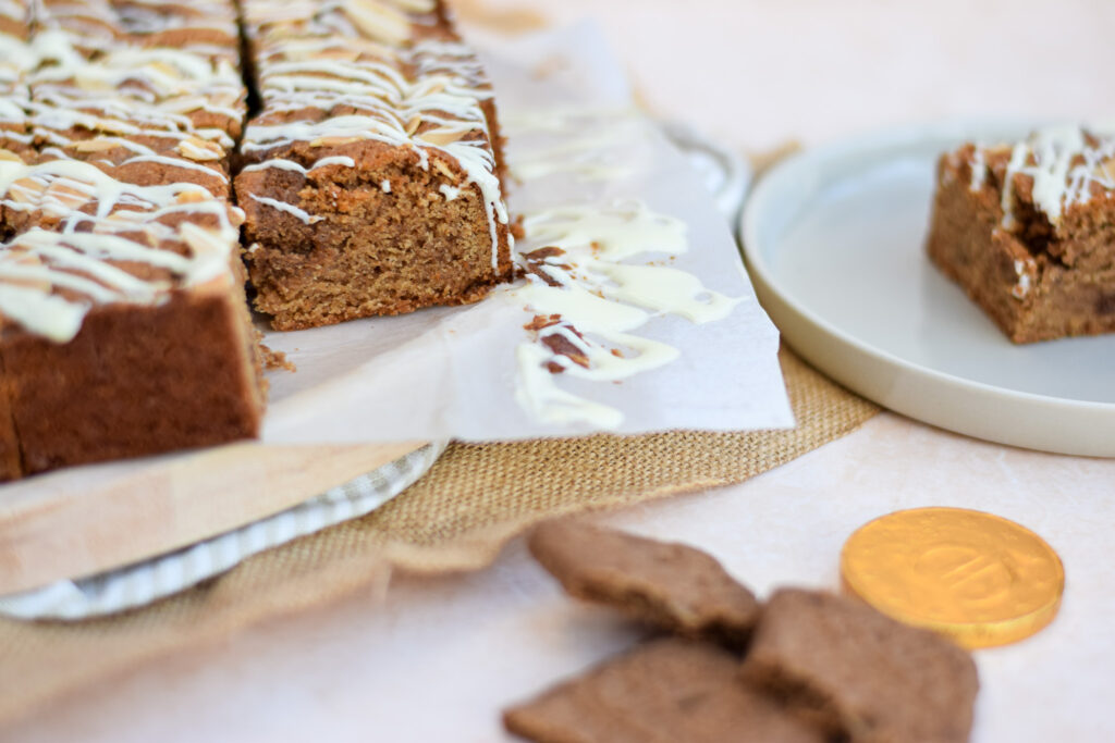 Speculaas blondies