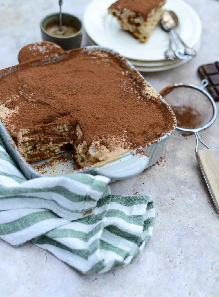 Double coffee tiramisu