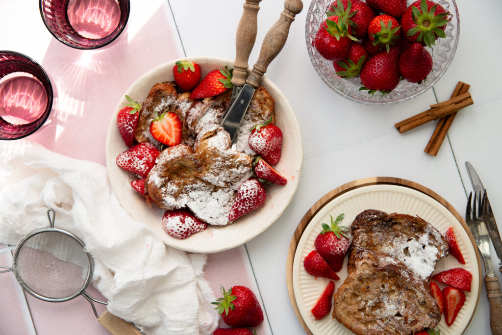 Wentelteefjes van suikerbrood