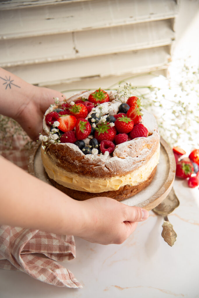 eclair taart