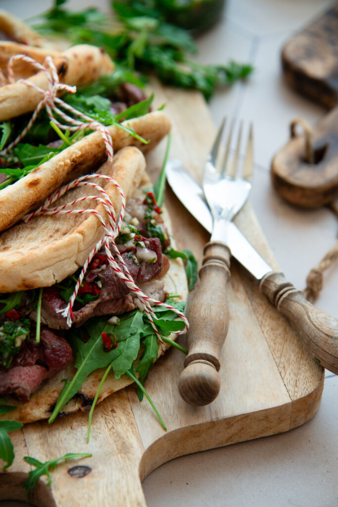 Pita picanha van de kamado