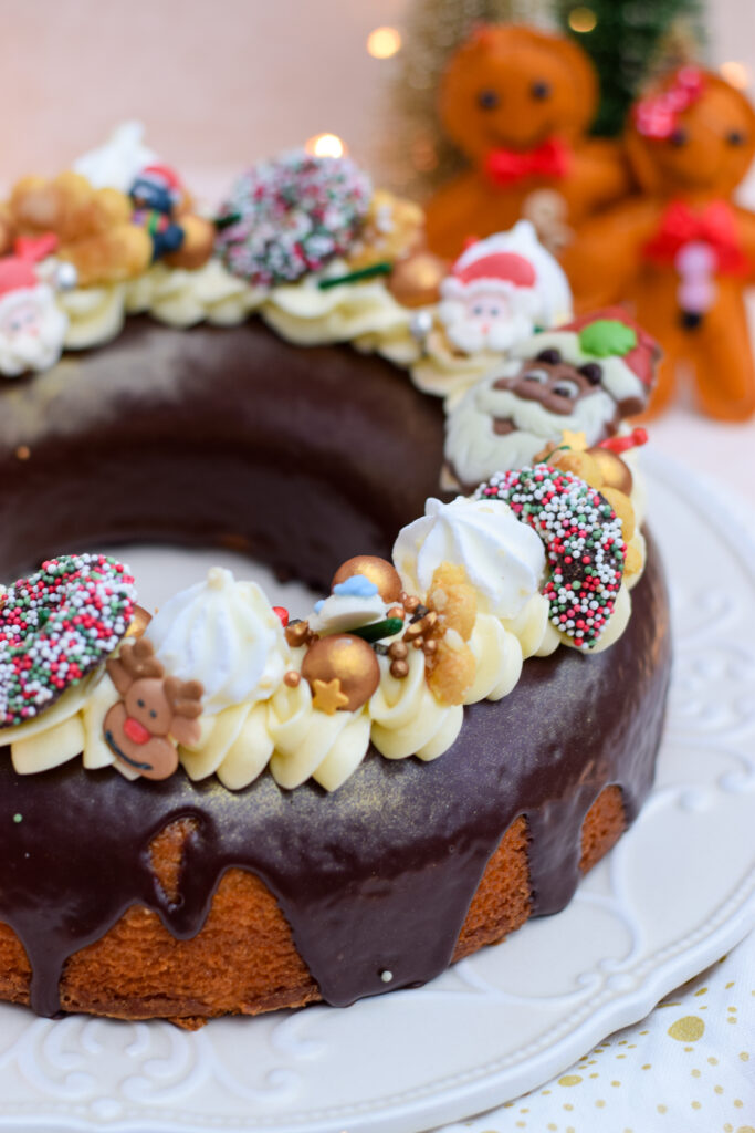 Cake kerstkrans