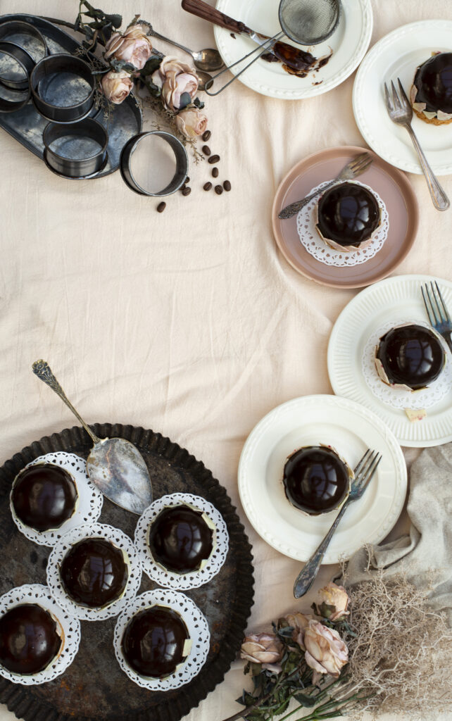 Espresso mousse gebakje