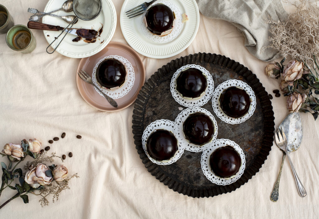 Espresso mousse gebakje