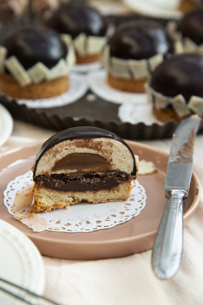 Espresso mousse gebakje