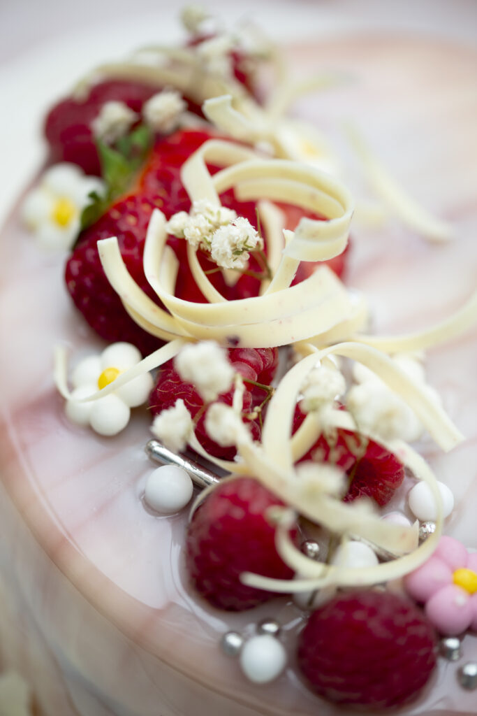 Chocolade entremet taartje