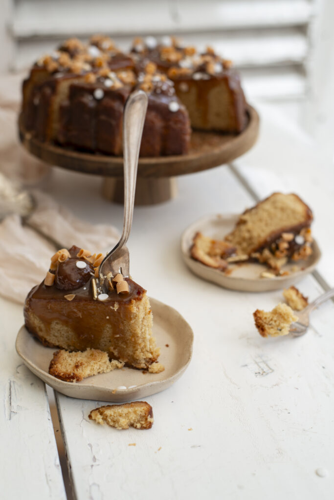 Sticky karamelcake