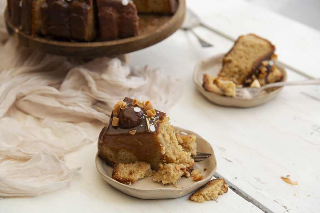 Sticky karamelcake