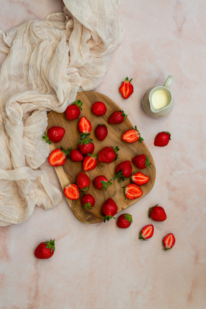 Aardbeienijs