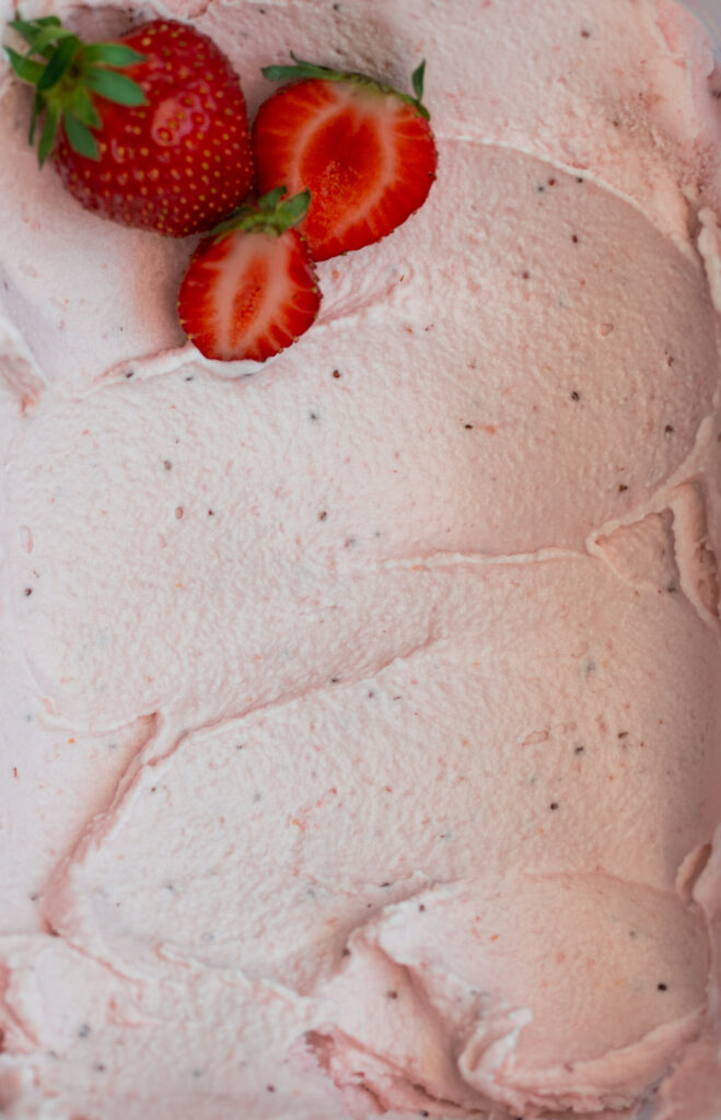 Aardbeienijs