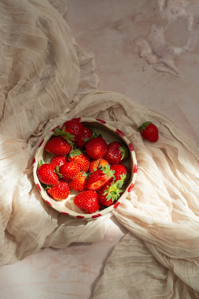 Aardbeienijs