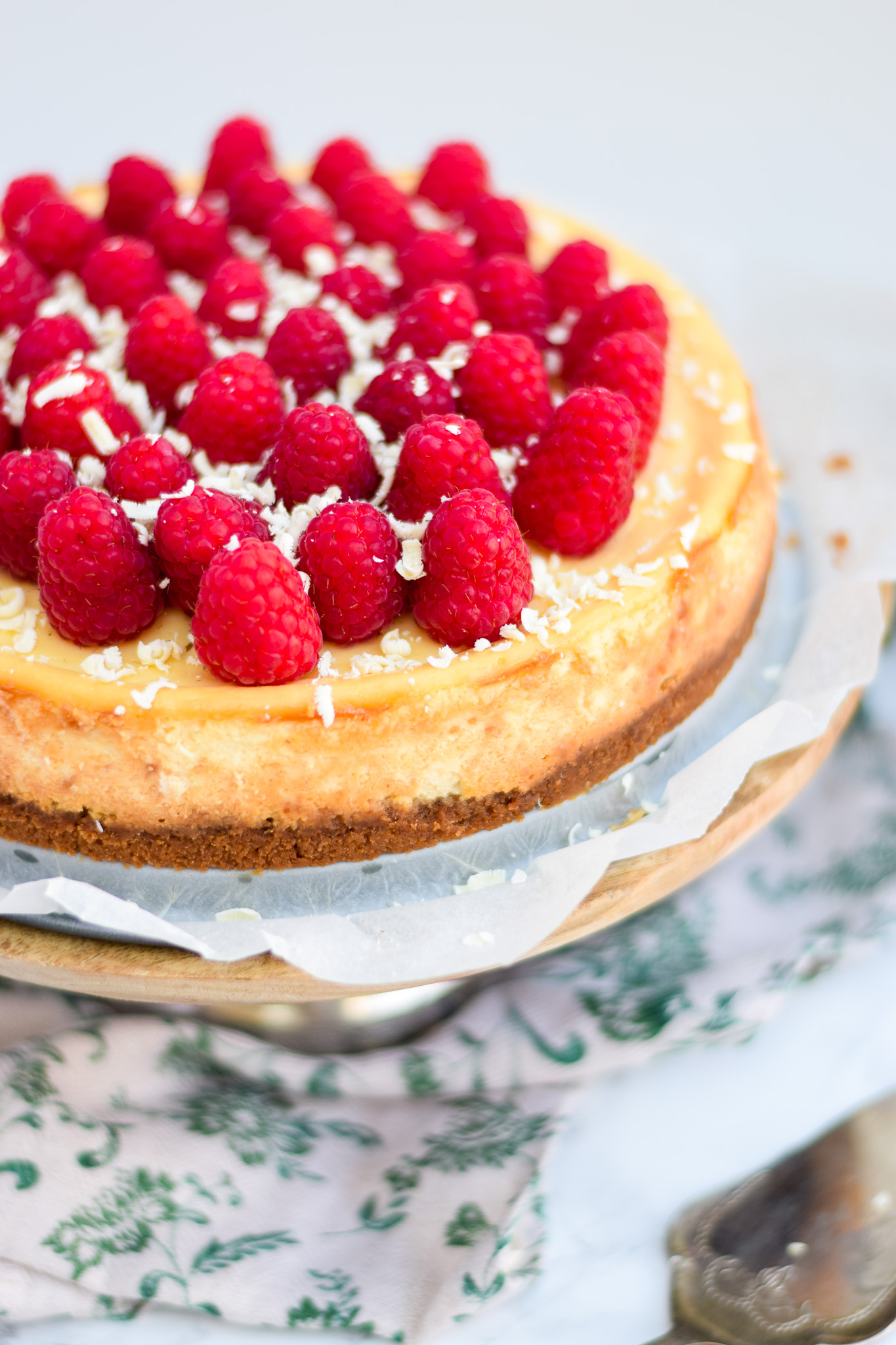 Frambozen Cheesecake - Doortjes Keuken