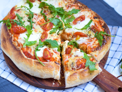 Plakken Rubber personeelszaken Pizza van Turks brood – Doortjes Keuken
