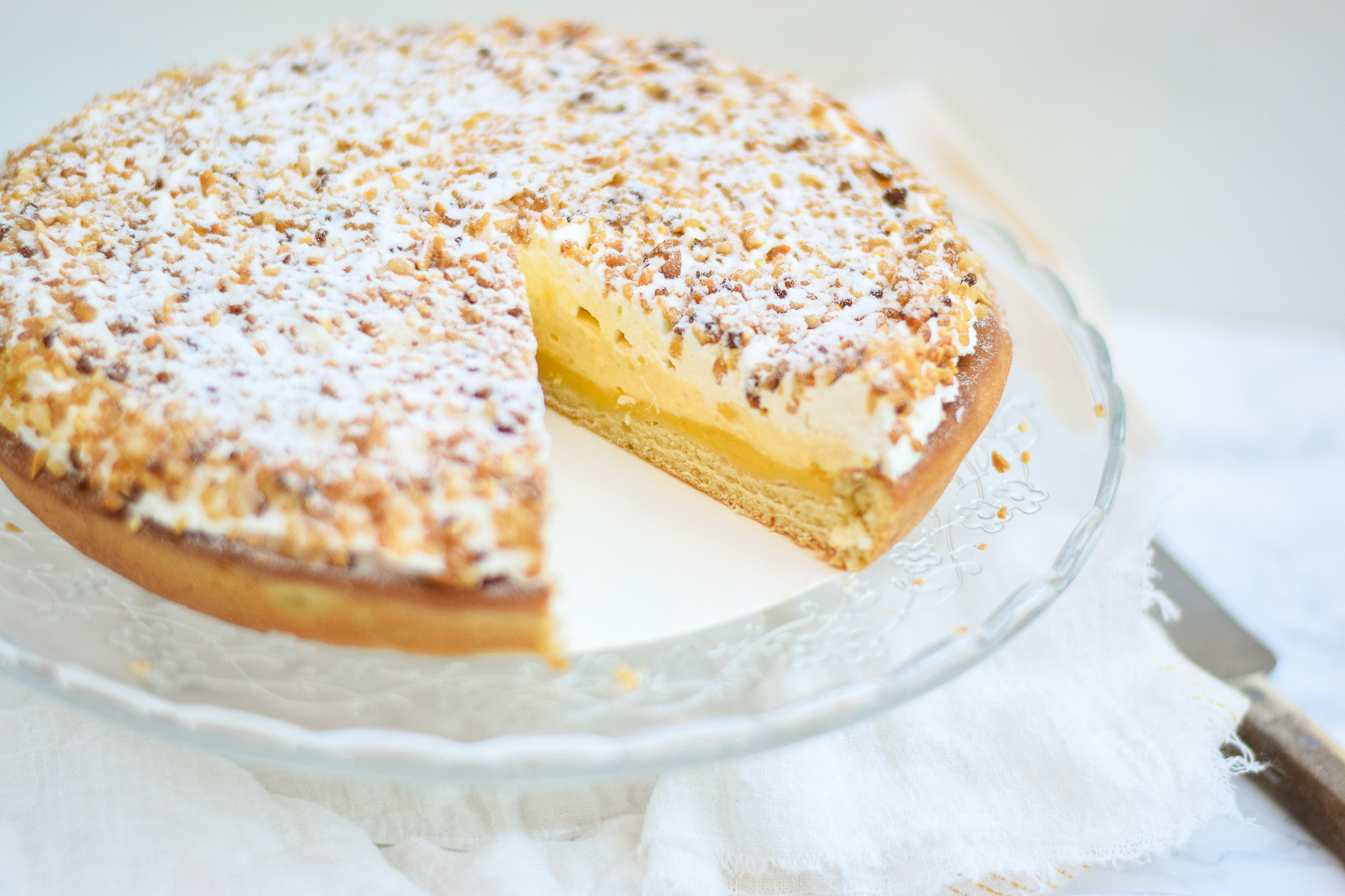 vanille roomvlaai