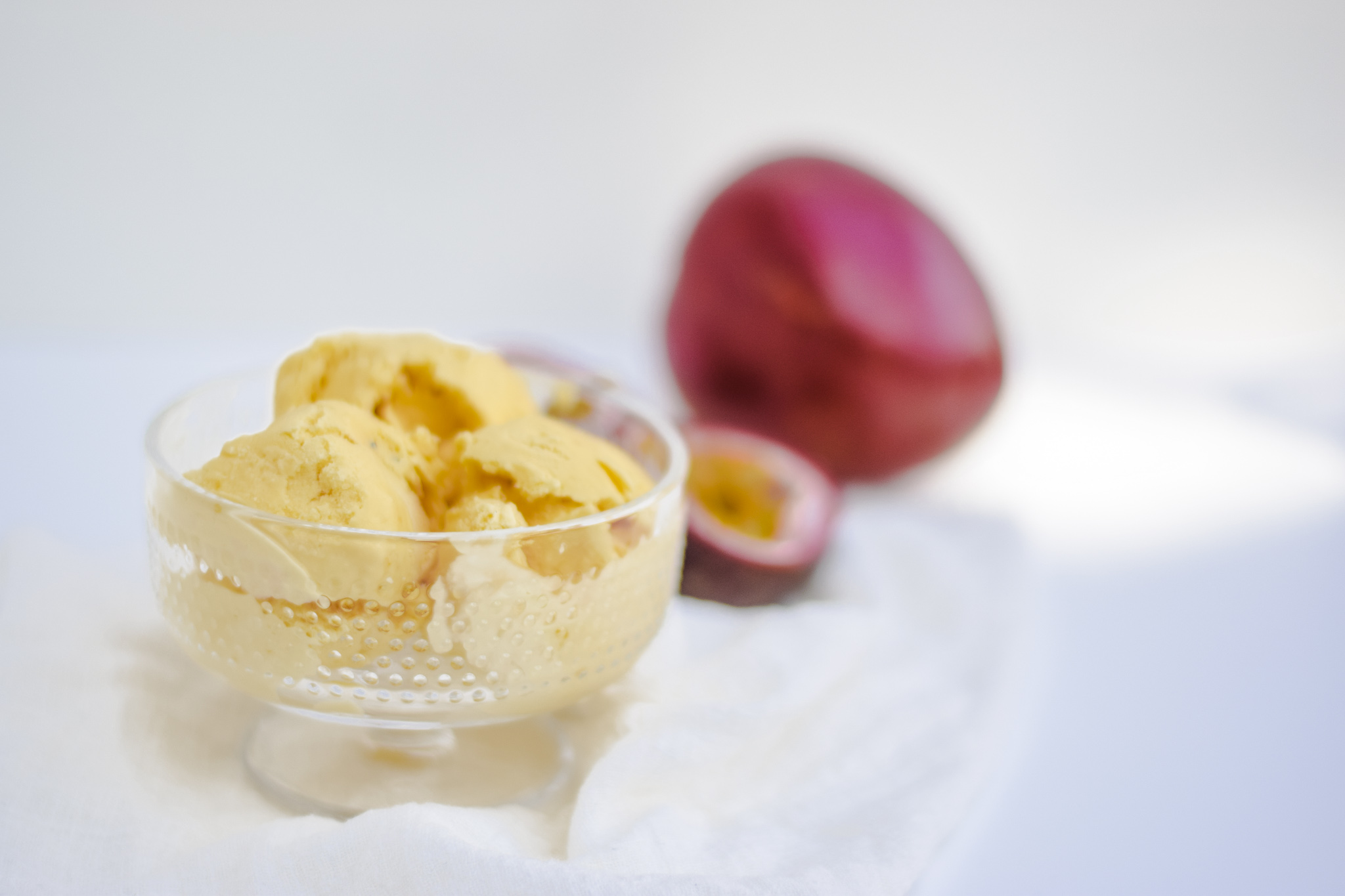 mango passievrucht ijs