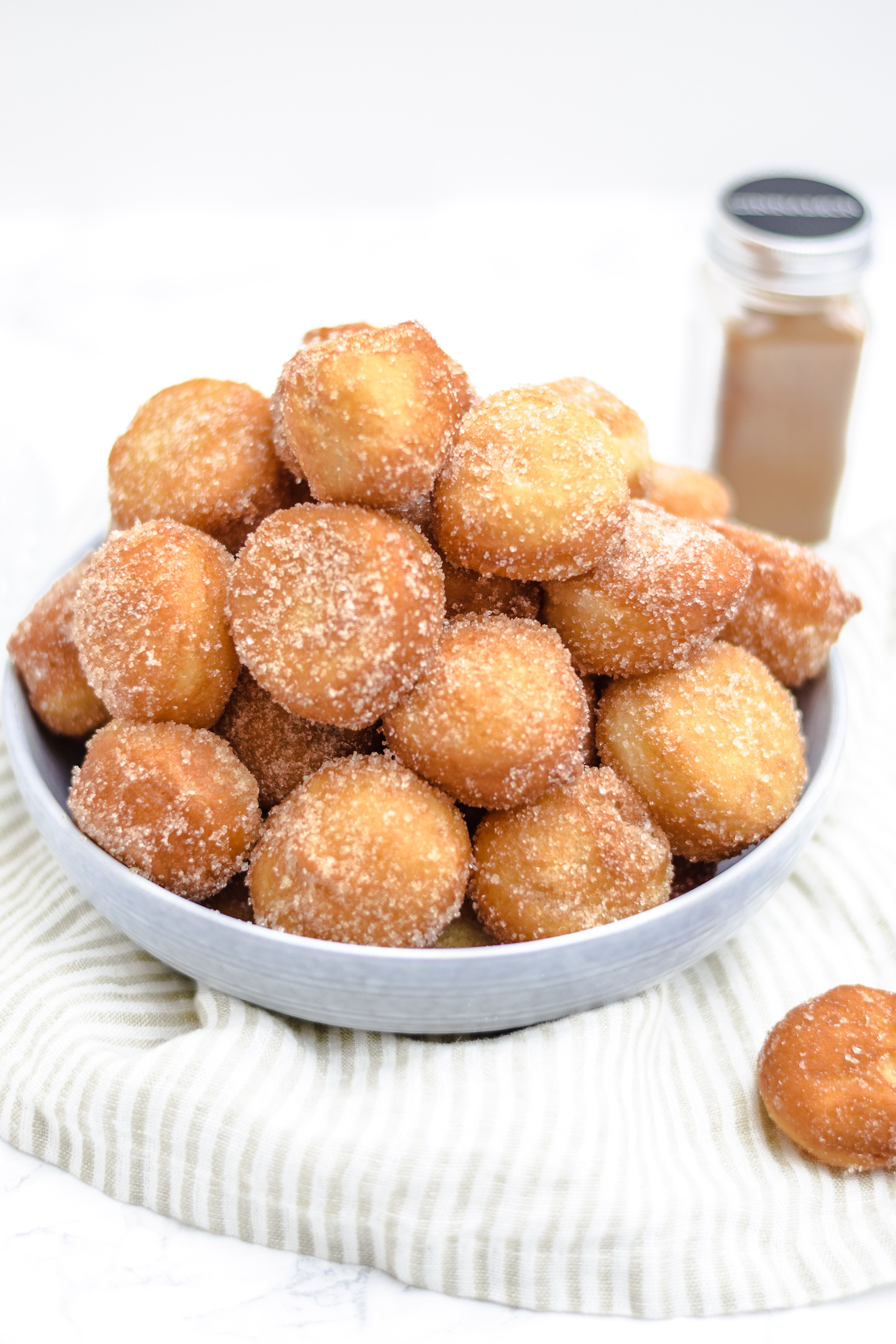 Donutballetjes met kaneel Donutballetjes met kaneel