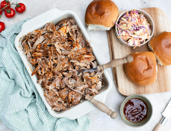 Pulled pork uit de slowcooker