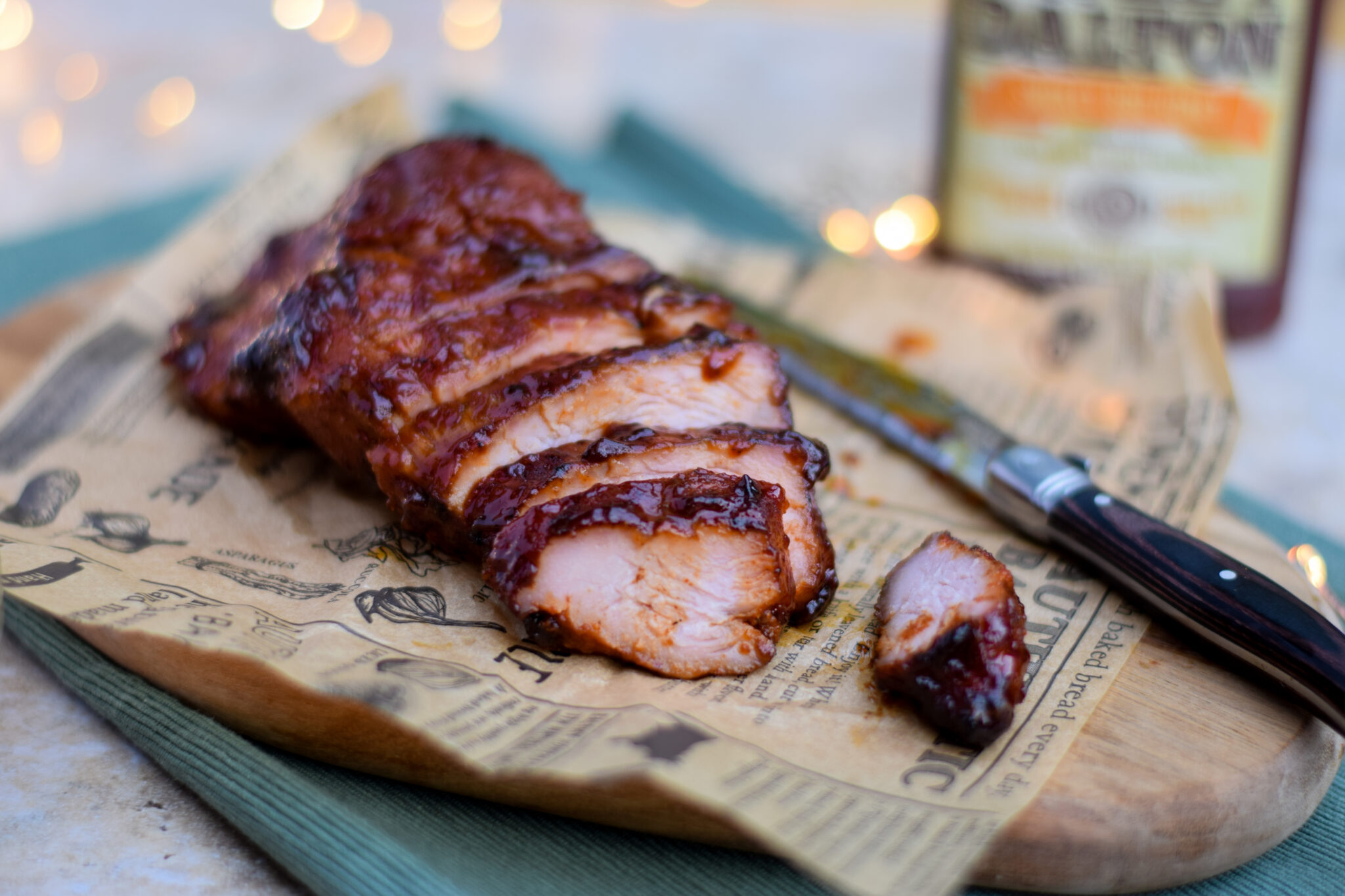 Beenham met BBQ saus glaze - Doortjes Keuken