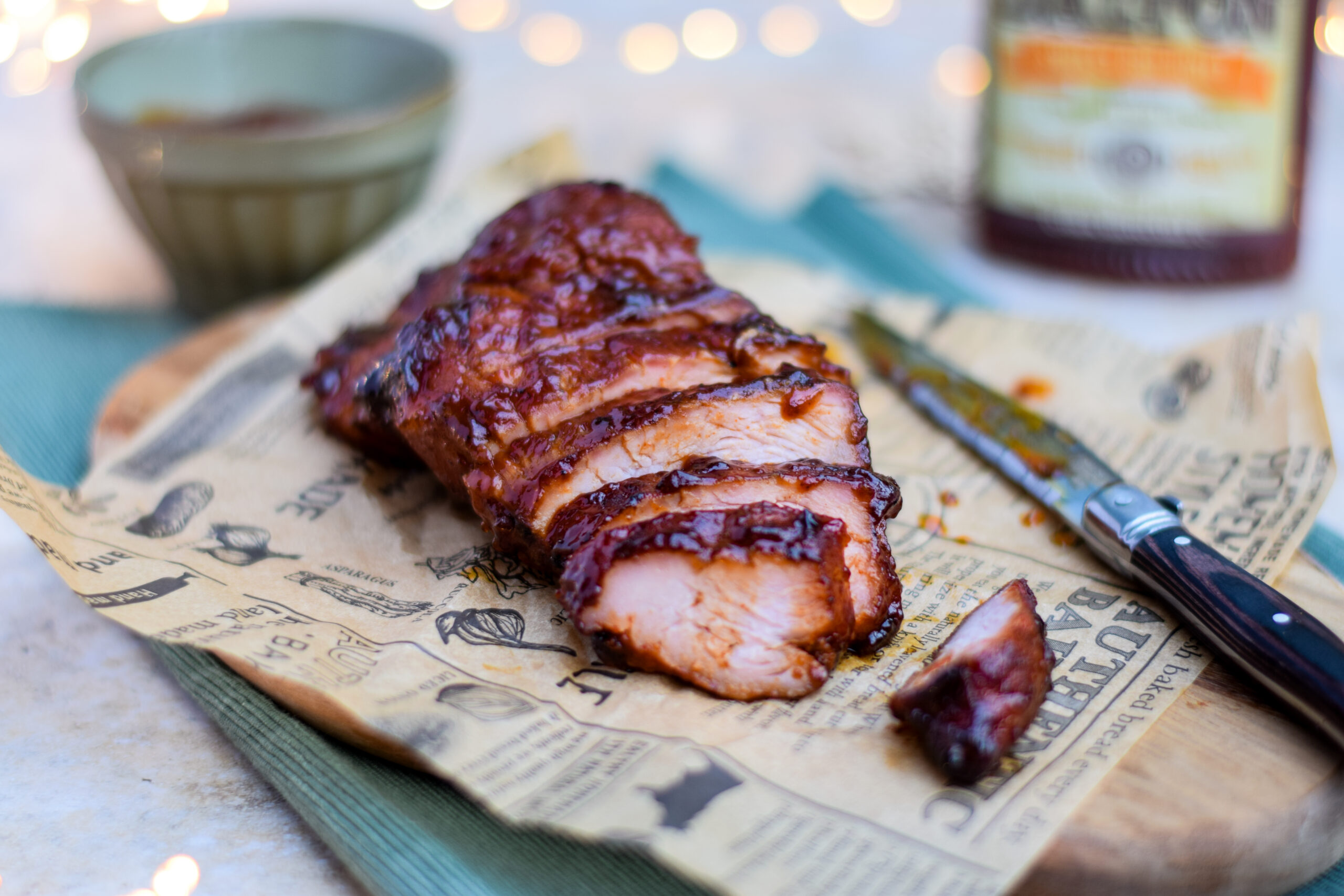 Beenham met BBQ saus glaze - Doortjes Keuken