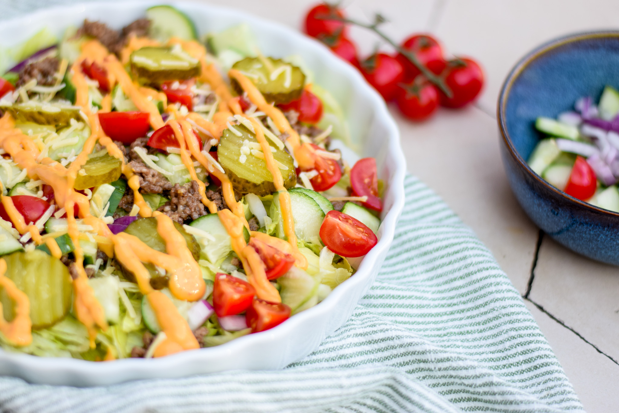 big mac salade