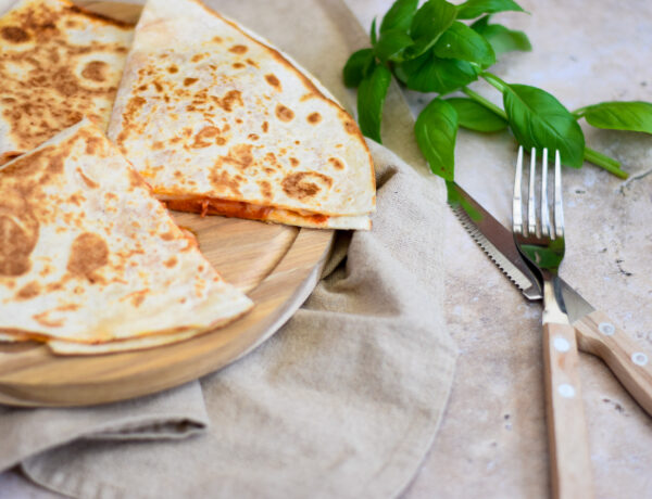 pizza quesadilla