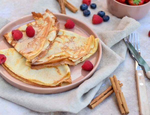 Crêpes met kaneelsuiker