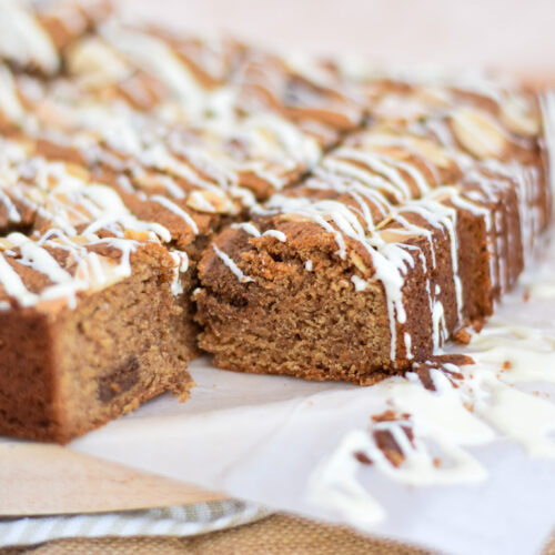 Speculaas blondies