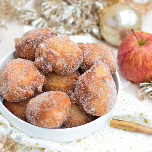 Appel kaneel oliebollen