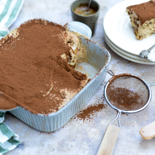 Double coffee tiramisu