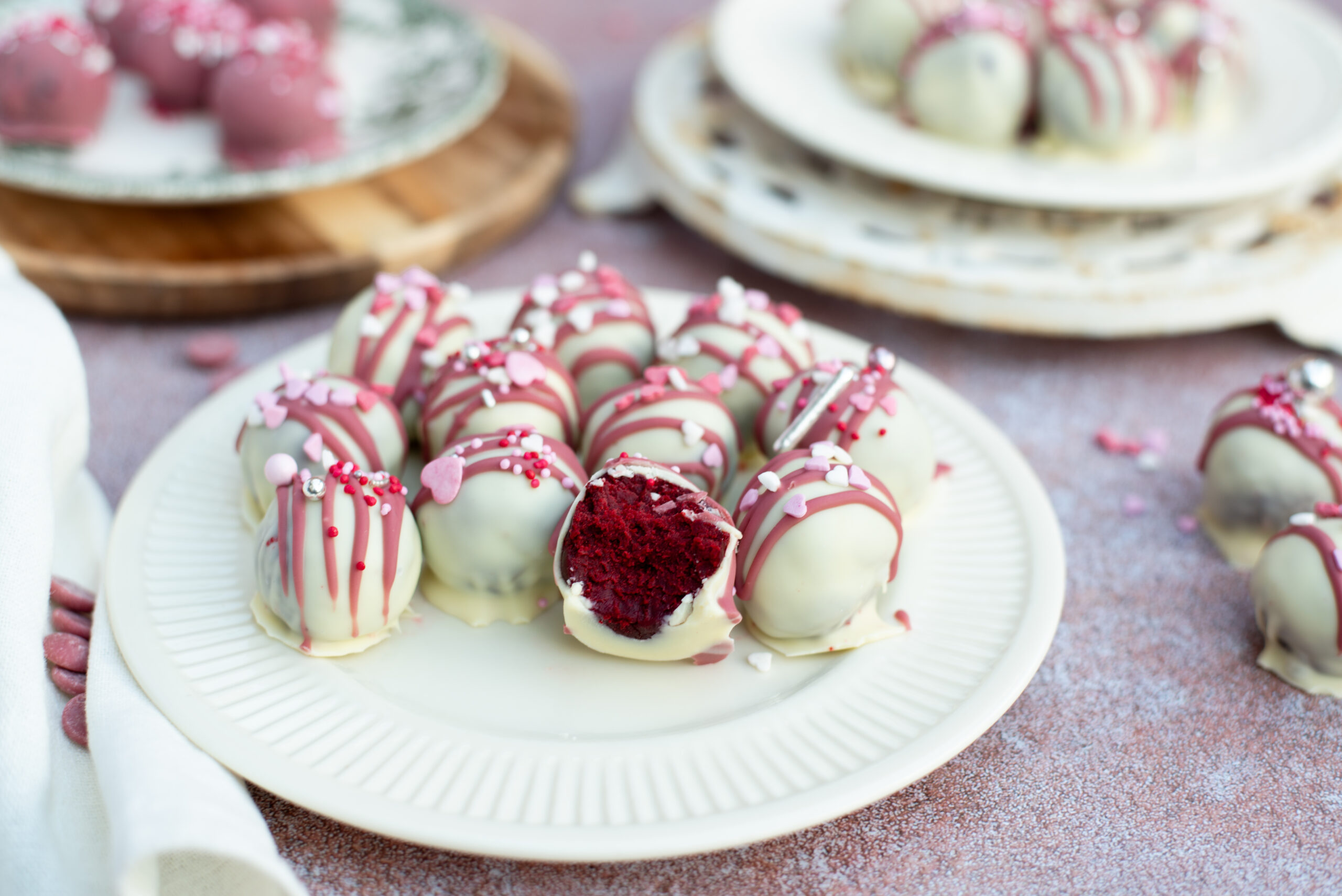 Red velvet bonbons