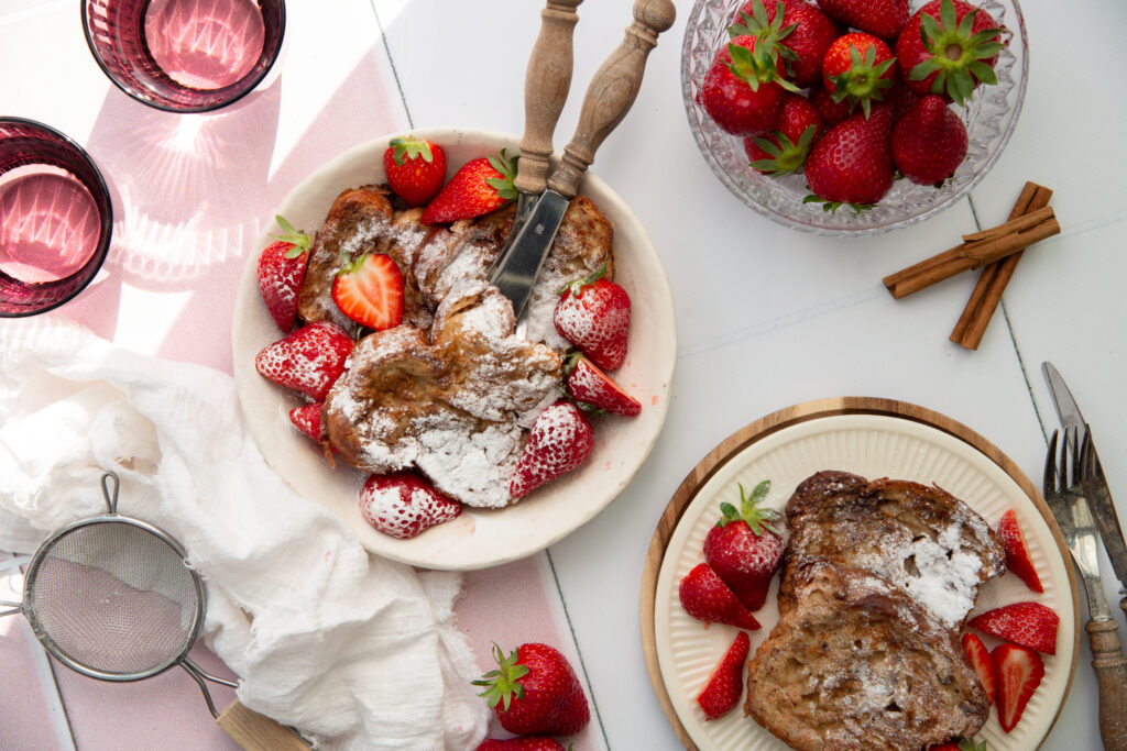 Wentelteefjes van suikerbrood