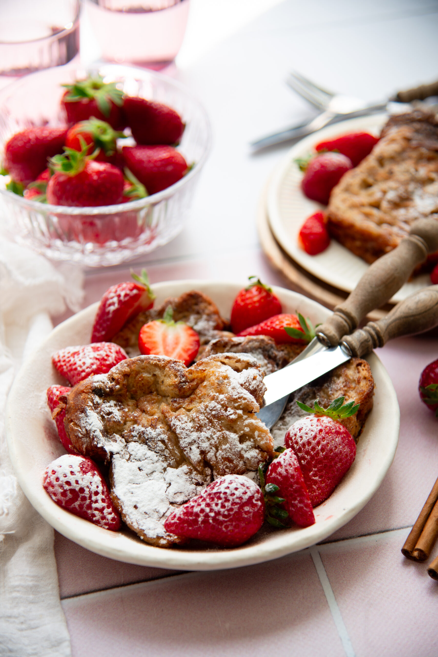Wentelteefjes van suikerbrood