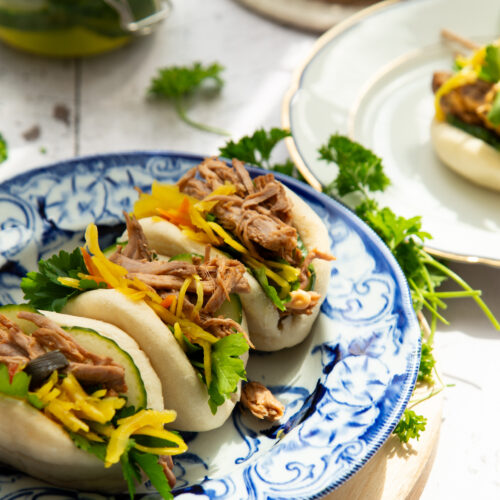 Bao bun pulled pork