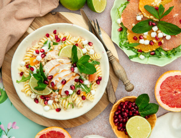 Citrus kip maaltijdsalade