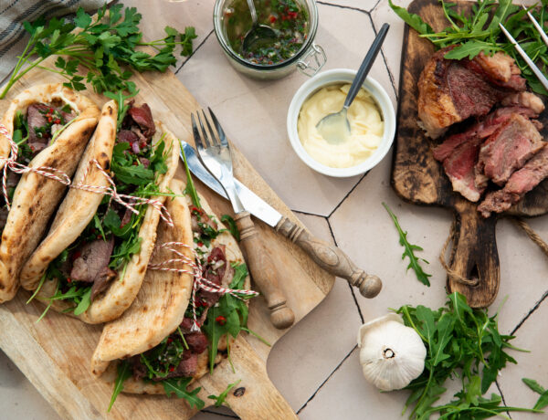 Pita picanha van de kamado