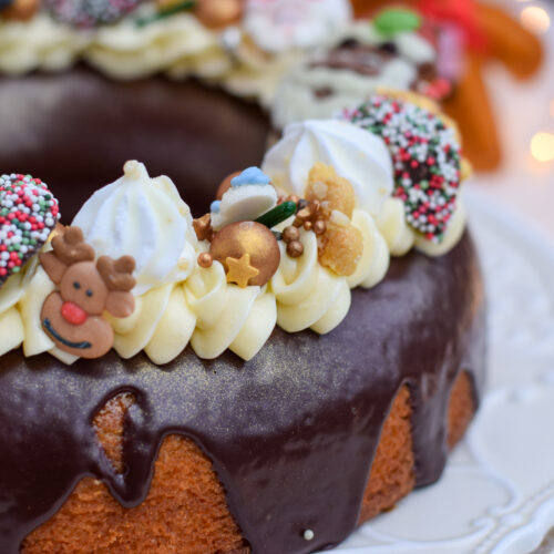 Cake kerstkrans
