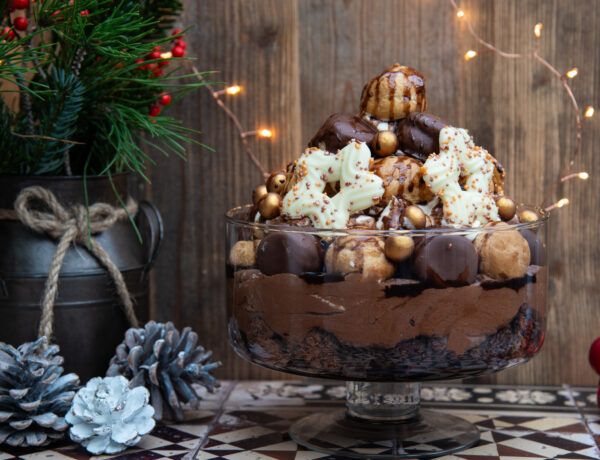 Profiterole kerst trifle